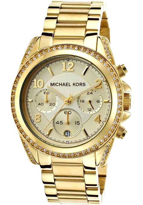 золотые часы michael kors